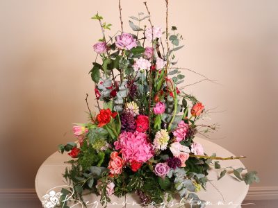 Sorgarrangemang (Rosa toner)