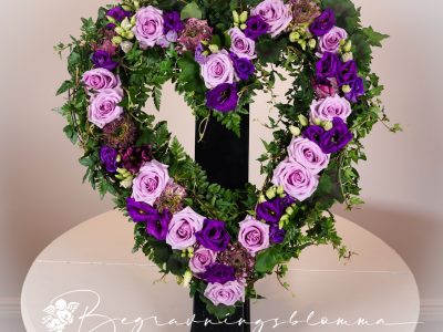 Blomsterhjärta (Lila frid)