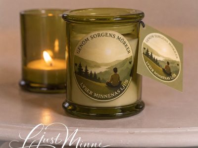 Minnes ljus med doft (glänta)